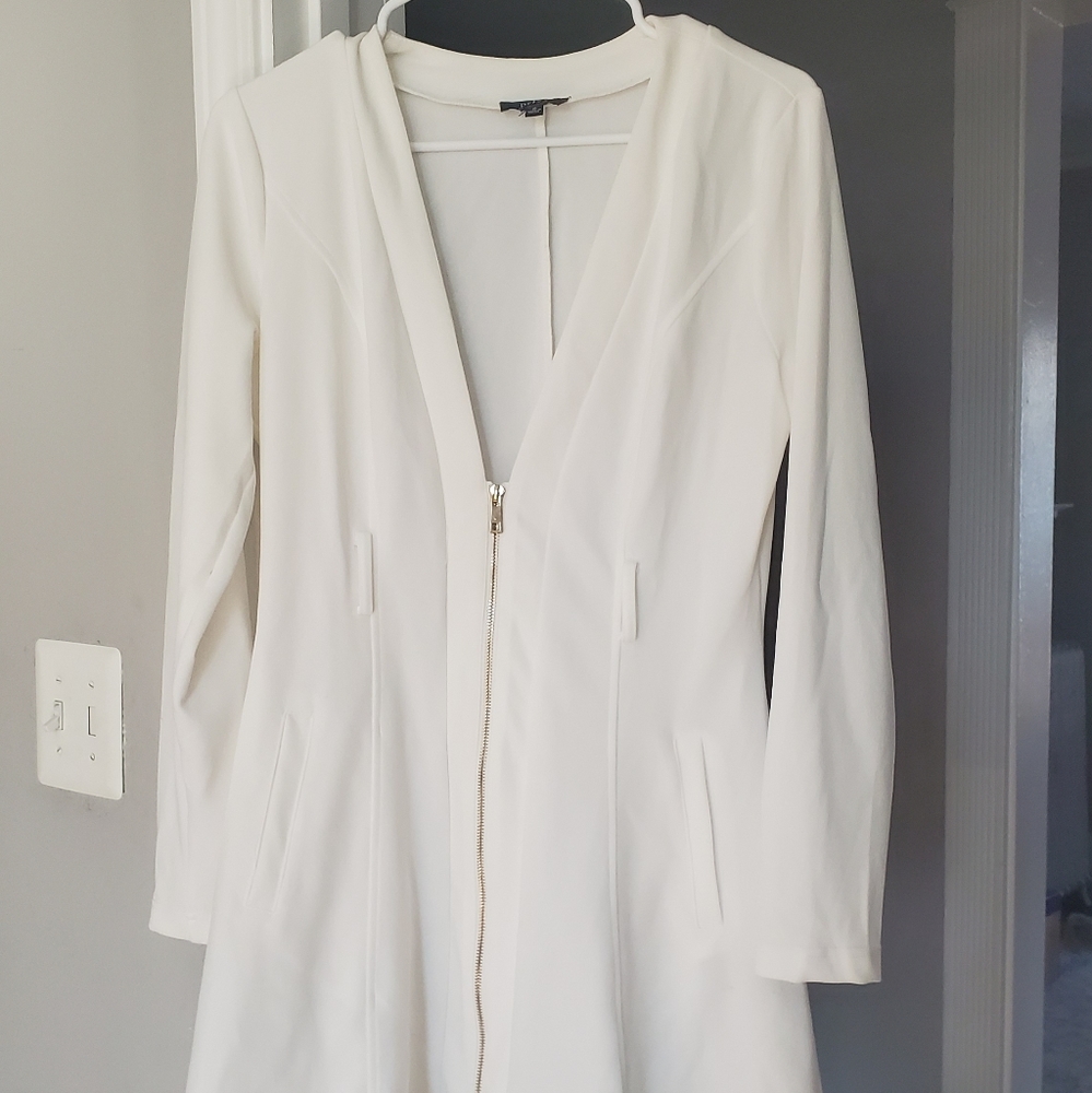 White short dress
